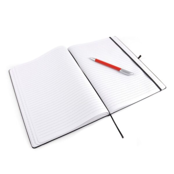 A4 Mole Notepad open | Bespoke Notebooks | Notepads with my logo | Printed notebooks UK | Full colour notebooks | Embossed notebooks | Bulk printed notepads | bulk branded notebooks