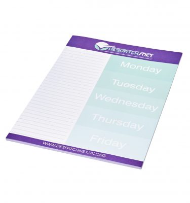 A4 Note Pads | Promotional merchandise | Branded Merchandise | Printed Products | Bespoke Notebooks | Bespoke Notepads | Notepads with my logo | Printed notebooks UK | Full colour notebooks | Embossed notebooks | Bulk printed notepads | bulk branded notebooks