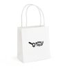 Brunswick White Paper Bag - Small | Promotional merchandise | Branded Merchandise | Printed Products