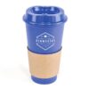 Cafe Coffee Mug 500ml blue | Promotional merchandise | Branded Merchandise | Printed Products | Printed mugs UK