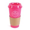 Cafe Coffee Mug 500ml pink | Promotional merchandise | Branded Merchandise | Printed Products | Printed mugs UK