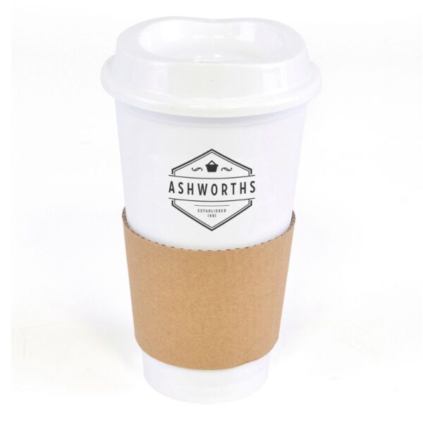 Cafe Coffee Mug 500ml white | Promotional merchandise | Branded Merchandise | Printed Products | Printed mugs UK