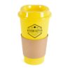 Cafe Coffee Mug 500ml yellow | Promotional merchandise | Branded Merchandise | Printed Products | Printed mugs UK