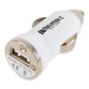Car USB Port Charger white | Promotional merchandise | Branded Merchandise | Printed Products