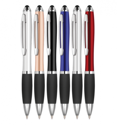 Contour Stylus Metal Ballpen | Promotional merchandise | Branded Merchandise | Printed Products | Printed Pens | Engraved Pens | Cheap pens | Bulk pens with stylus | Engraved Pens UK
