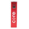 Cuboid Power Bank red | Promotional merchandise | Branded Merchandise | Printed Products
