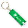 Dhaka Keyring Torch green | Promotional merchandise | Branded Merchandise | Printed Products