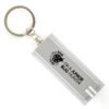 Dhaka Keyring Torch silver | Promotional merchandise | Branded Merchandise | Printed Products