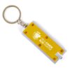 Dhaka Keyring Torch yellow | Promotional merchandise | Branded Merchandise | Printed Products