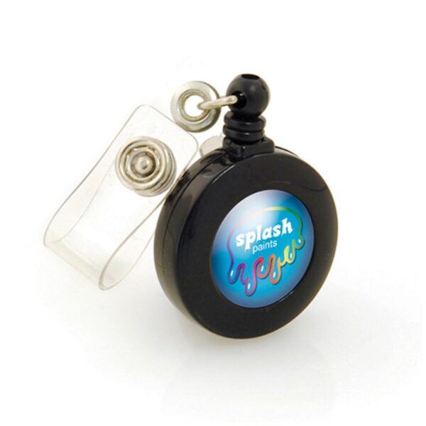 Domed Ski Pass Holder black | Promotional merchandise | Branded Merchandise | Printed Products