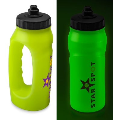 Glow Jogger bottle 500ml | Eco Friendly | UK manufactured | Biodegradable | Promotional merchandise | Branded Merchandise | Printed Products | Eco Friendly Bottles | Recycled Bottles with logo | Printed Water bottles UK | Bulk Printed Bottles | Bottles with my logo