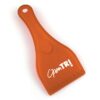 Hudson Plastic Ice Scraper amber | Promotional merchandise | Branded Merchandise | Printed Products