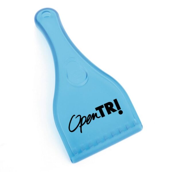 Hudson Plastic Ice Scraper light blue | Promotional merchandise | Branded Merchandise | Printed Products