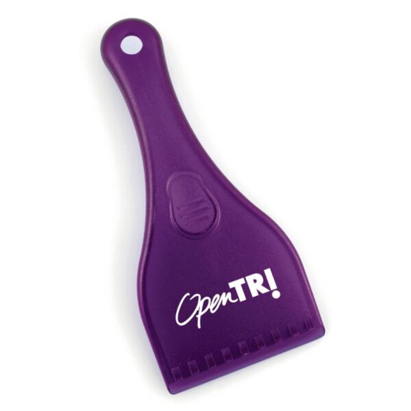 Hudson Plastic Ice Scraper purple | Promotional merchandise | Branded Merchandise | Printed Products