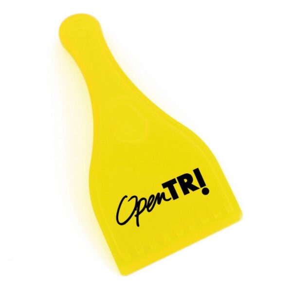Hudson Plastic Ice Scraper yellow | Promotional merchandise | Branded Merchandise | Printed Products