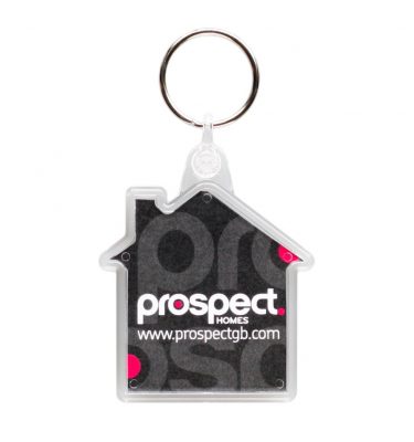 K18 House Keyring 53 x 64mm