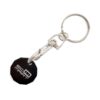 Linton Trolley Coin black | Promotional merchandise | Branded Merchandise | Printed Products