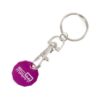 Linton Trolley Coin pink | Promotional merchandise | Branded Merchandise | Printed Products