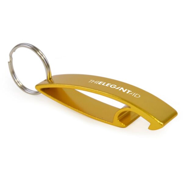 Metal Bottle Opener yellow | Promotional merchandise | Branded Merchandise | Printed Products