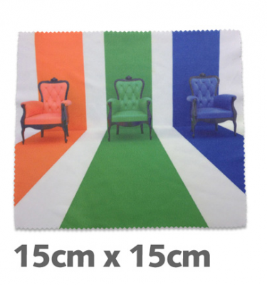 Microfibre Lens Cloth - 15 x 15cm | Promotional merchandise | Branded Merchandise | Printed Products
