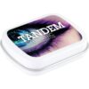 Mini Hinged Tin with Mints | Promotional merchandise | Branded Merchandise | Printed Products | Branded Confectionery | Printed mints | Branded mint tins