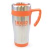 Oregon Stainless Steel Travel Mug amber | Promotional merchandise | Branded Merchandise | Printed Products