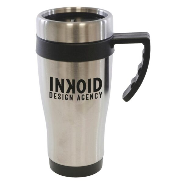 Oregon Stainless Steel Travel Mug black | Promotional merchandise | Branded Merchandise | Printed Products