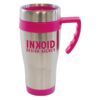 Oregon Stainless Steel Travel Mug pink | Promotional merchandise | Branded Merchandise | Printed Products