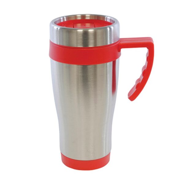 Oregon Stainless Steel Travel Mug red | Promotional merchandise | Branded Merchandise | Printed Products