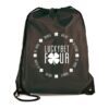 Pegasus Drawstring Bag black | Promotional merchandise | Branded Merchandise | Printed Products