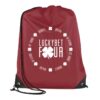 Pegasus Drawstring Bag burgundy | Promotional merchandise | Branded Merchandise | Printed Products