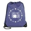 Pegasus Drawstring Bag navy blue | Promotional merchandise | Branded Merchandise | Printed Products