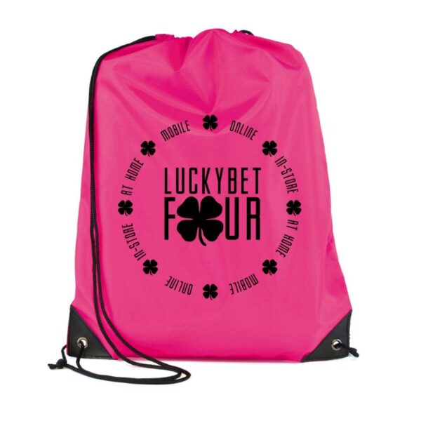 Pegasus Drawstring Bag pink | Promotional merchandise | Branded Merchandise | Printed Products