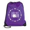 Pegasus Drawstring Bag purple | Promotional merchandise | Branded Merchandise | Printed Products