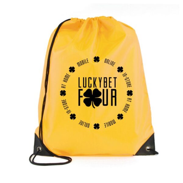 Pegasus Drawstring Bag yellow | Promotional merchandise | Branded Merchandise | Printed Products