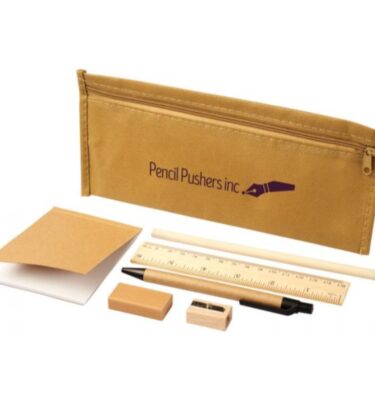 Pencil Case Set Enviro | Promotional merchandise | Branded Merchandise | Printed Products | Cheap printed pens | Bulk printed pens | UK Cheap pens | Bulk Printed Pencil Case | Eco Friendly Pencil case