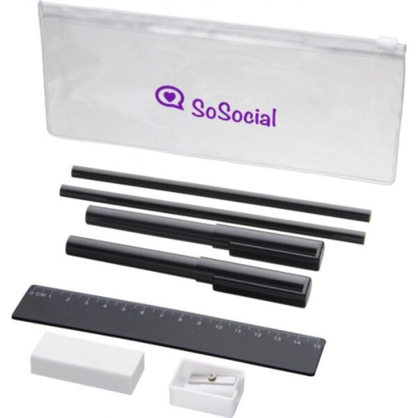 Pencil Case Set Mindy black | Promotional merchandise | Branded Merchandise | Printed Products