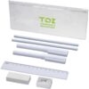 Pencil Case Set Mindy white | Promotional merchandise | Branded Merchandise | Printed Products