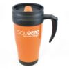 Polo Plus Travel Mug 400ml amber | Promotional merchandise | Branded Merchandise | Printed Products