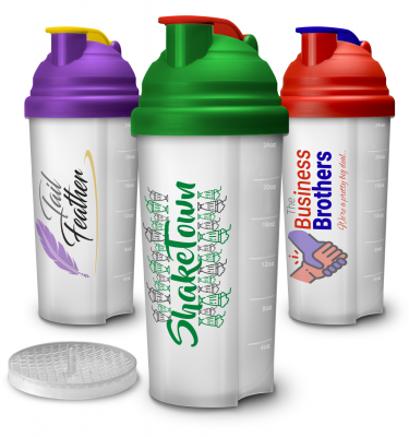 Shaker bottle 700ml / 24oz | Eco Friendly | UK manufactured | Biodegradable | Promotional merchandise | Branded Merchandise | Printed Products | Eco Friendly Bottles | Recycled Bottles with logo | Printed Water bottles UK | Bulk Printed Bottles | Bottles with my logo | Gym Protein Shaker Printed