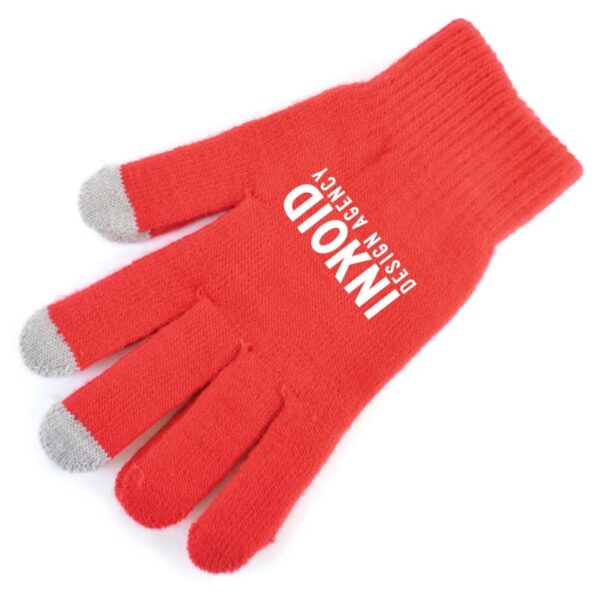 Smart Phone Gloves red | Promotional merchandise | Branded Merchandise | Printed Products