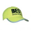 Luminescent Safety Cap with Reflective Trim