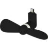 Airing Micro USB Fan black | Promotional merchandise | Branded Merchandise | Printed Products