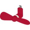 Airing Micro USB Fan red | Promotional merchandise | Branded Merchandise | Printed Products