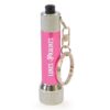 Keyring Torch pink | Promotional merchandise | Branded Merchandise | Printed Products