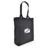 Coloured 10oz Cotton Shopper with Gusset black | Promotional merchandise | Branded Merchandise | Printed Products