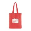 Coloured 10oz Cotton Shopper with Gusset red | Promotional merchandise | Branded Merchandise | Printed Products