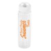 Evelyn Translucent 800ml Triton Bottle white | Cheap bottles | Bulk printed bottles | Printed water bottles UK | Eco Friendly | UK manufactured | Biodegradable | Water bottles with my logo | Water bottles with school logo