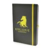 A5 Black Mole Notebook yellow | Bespoke Notebooks | Notepads with my logo | Printed notebooks UK | Full colour notebooks | Embossed notebooks | Bulk printed notepads | bulk branded notebooks