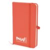 A6 Mole Notebook red | Bespoke Notebooks | Notepads with my logo | Printed notebooks UK | Full colour notebooks | Embossed notebooks | Bulk printed notepads | bulk branded notebooks